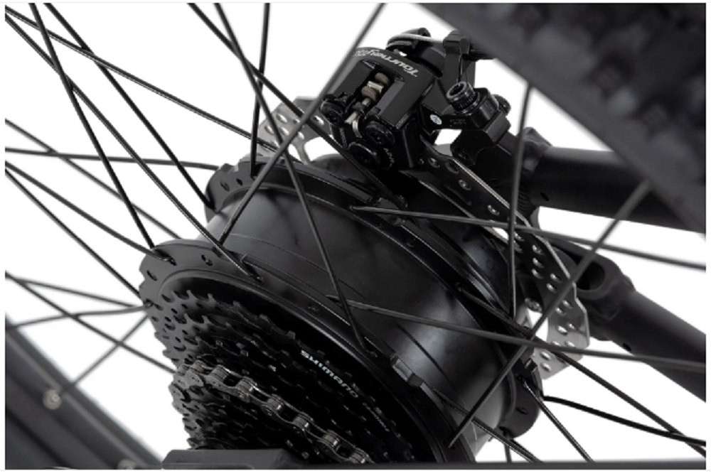 Alu MTB Pedelec 27,5'' Adore Xpose E-Bike Schwarz 250 Watt – Bild 8