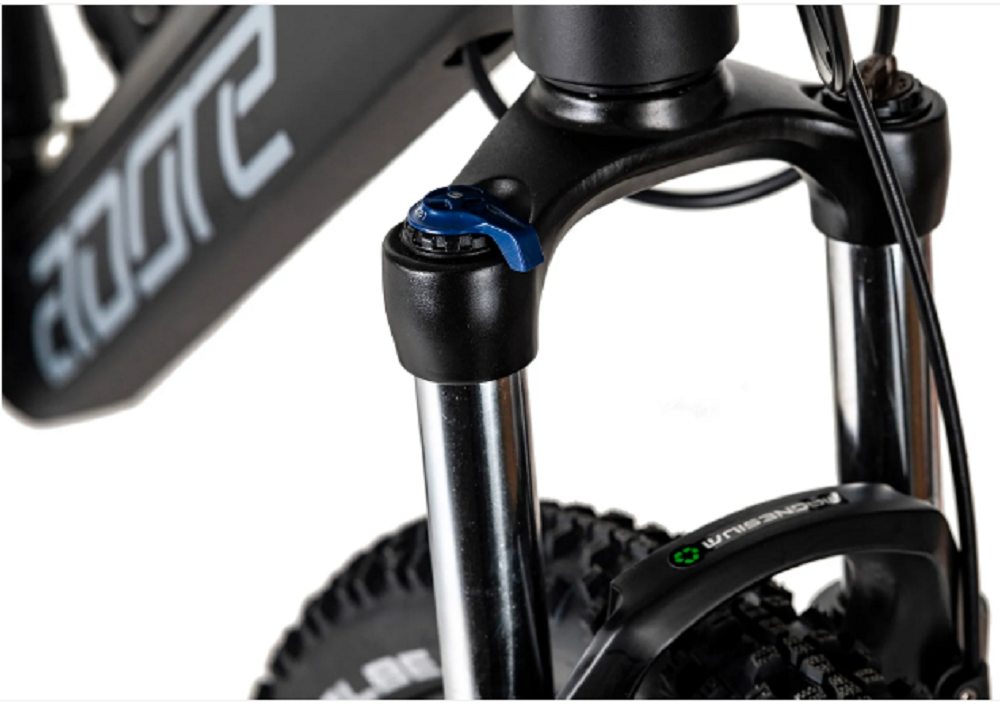 Alu MTB Pedelec 29'' Adore Enforce E-Bike schwarz/blau 250 Watt – Bild 7