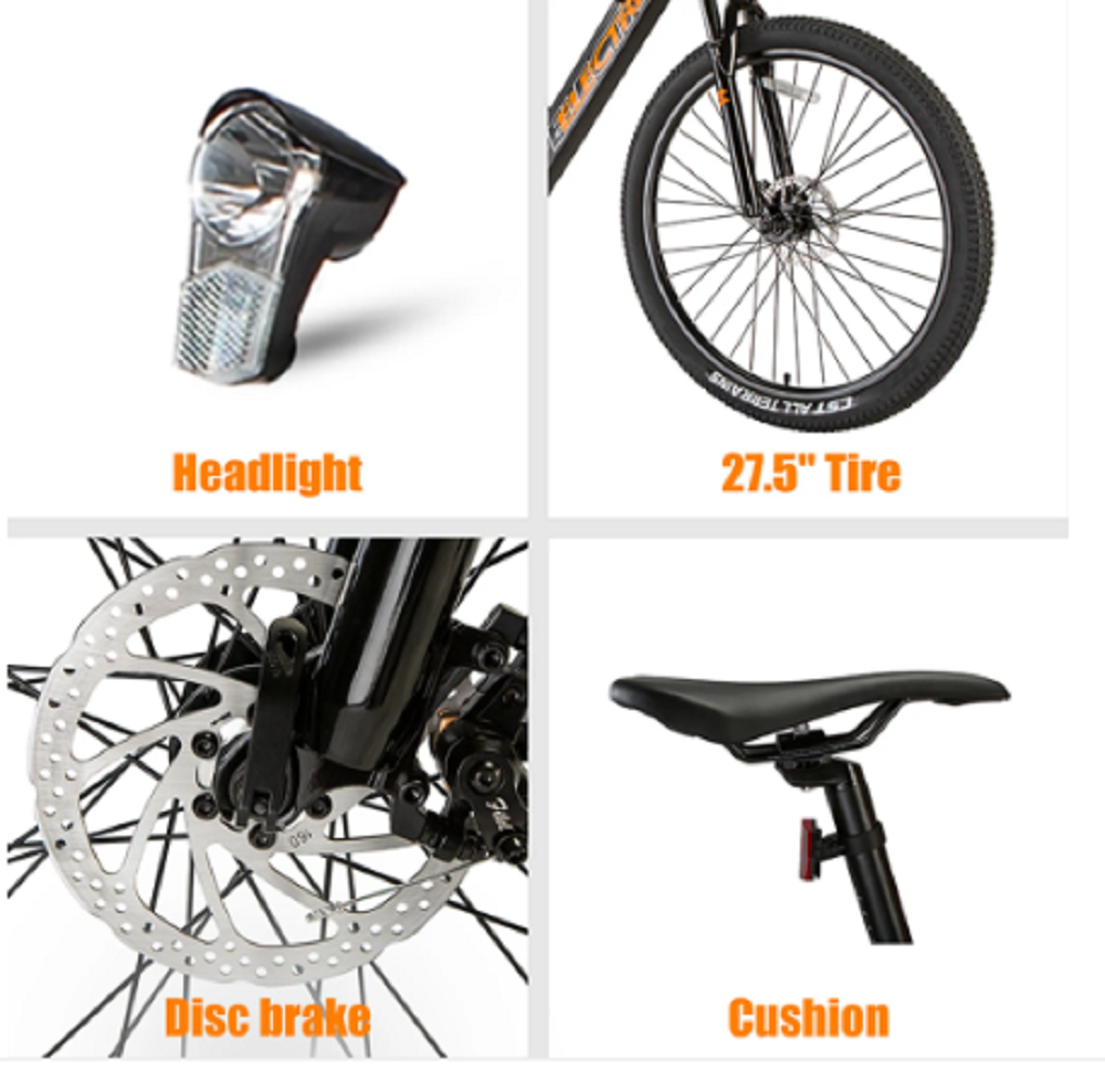 FAFREES 27,5 Zoll 25km/h E-Bike – Bild 7