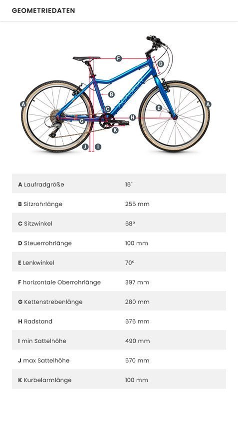 ACADEMY Grade 3 Kinderfahrrad – Bild 5