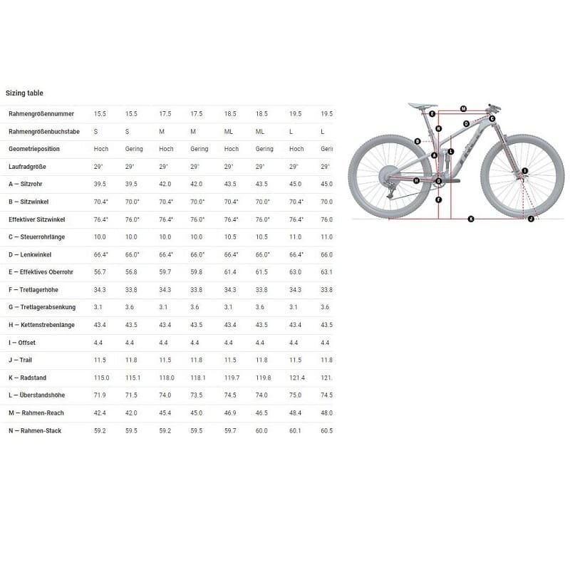 Trek Top Fuel 8 XT - Auslaufmodell - 29 Zoll - Fully – Bild 2