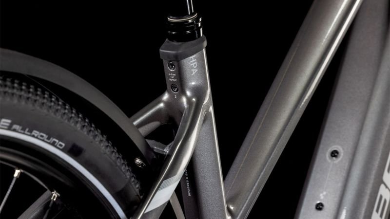 Cube Nuride Hybrid SLT 800 Lady Allroad graphite´n´fossil – Bild 3
