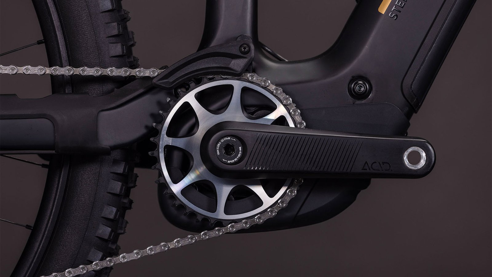 Cube Stereo Hybrid ONE44 HPC AT 800 carbon´n´gold – Bild 3